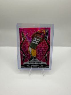 Panini Phoenix 2025 Matthew Golden RC Pink Winter /299 #174 Football Packers