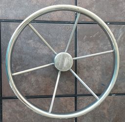 15 Inch Stainess Steel Steering Wheel For Boat