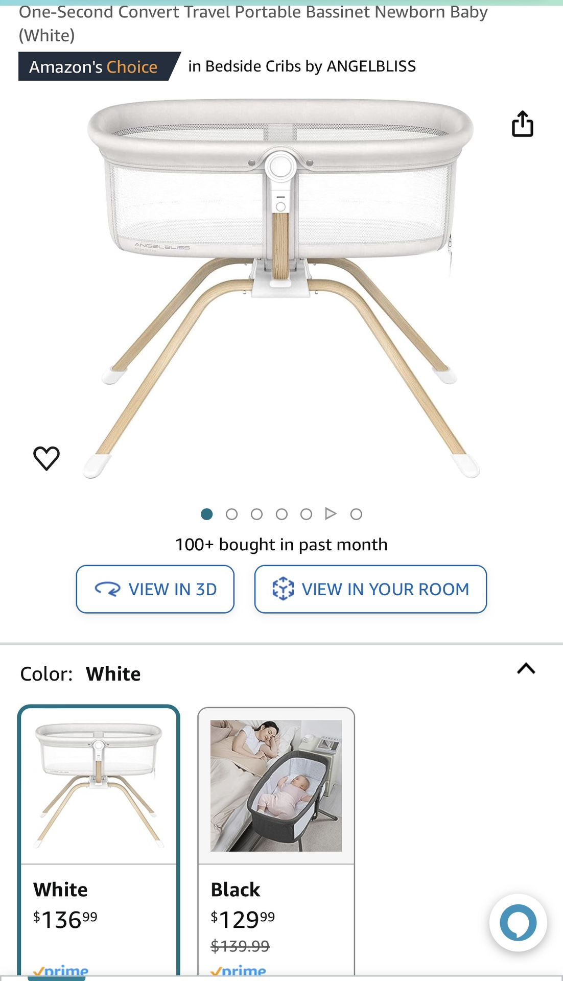 Angebliss Bassinet