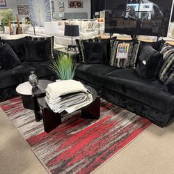 Oversized deep seating sofa loveseat! 🛋️ ❤️🥰