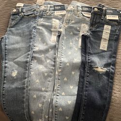 Girls jeans size 5