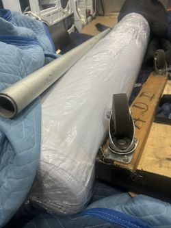 166 Yards White Drapping Roll