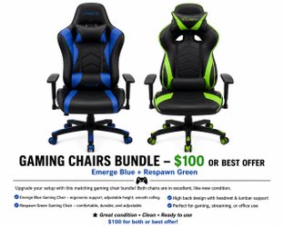 Gaming Chairs Bundle – $100 OBO 🎮🔥
