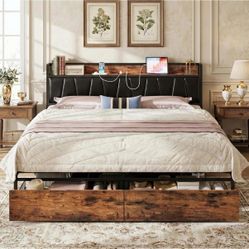 King bed frame