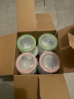 Glass containers (12pc)