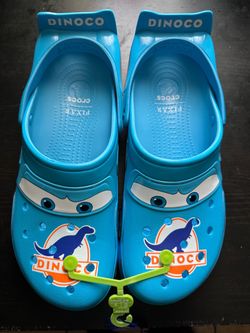 Lighting McQueen Dinoco Crocs