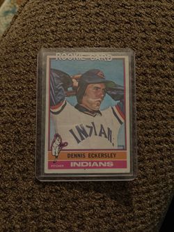1976 Topps Dennis Eckersley HOF RC $20
