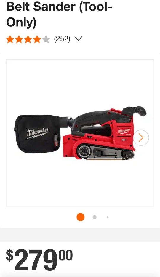 Milwaukee Belt Sander