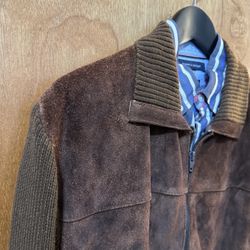 Men’s Leather Jacket Italy Size M