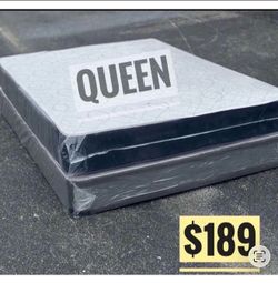 Queen Mattress Set – Medium – Brand New – Delivery Available 🚚