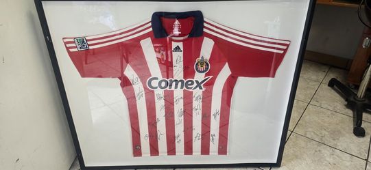 Camisa chivas autografiada