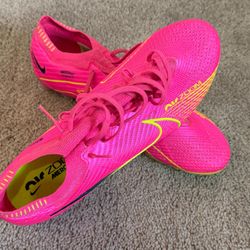 Nike Men’s size 11.5 Nike zoom mercurial vapor 15 elite ( pink )