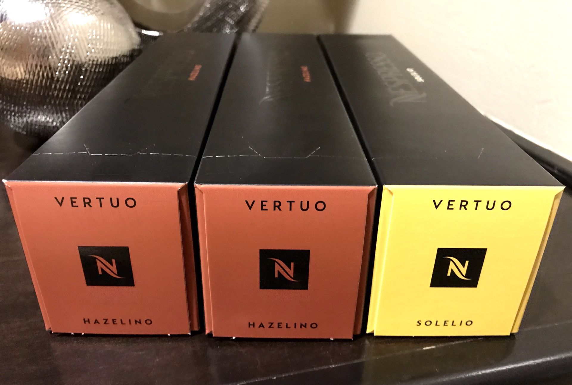 Nespresso Vertuo sleeve trio