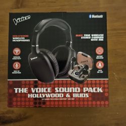 The Voice, Headphones And Earbuds. 