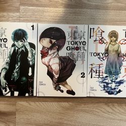 Manga: Tokyo Ghoul (Volumes 1-3)