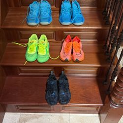 Used And Slightly Used Basketball,running, And Sneakers.