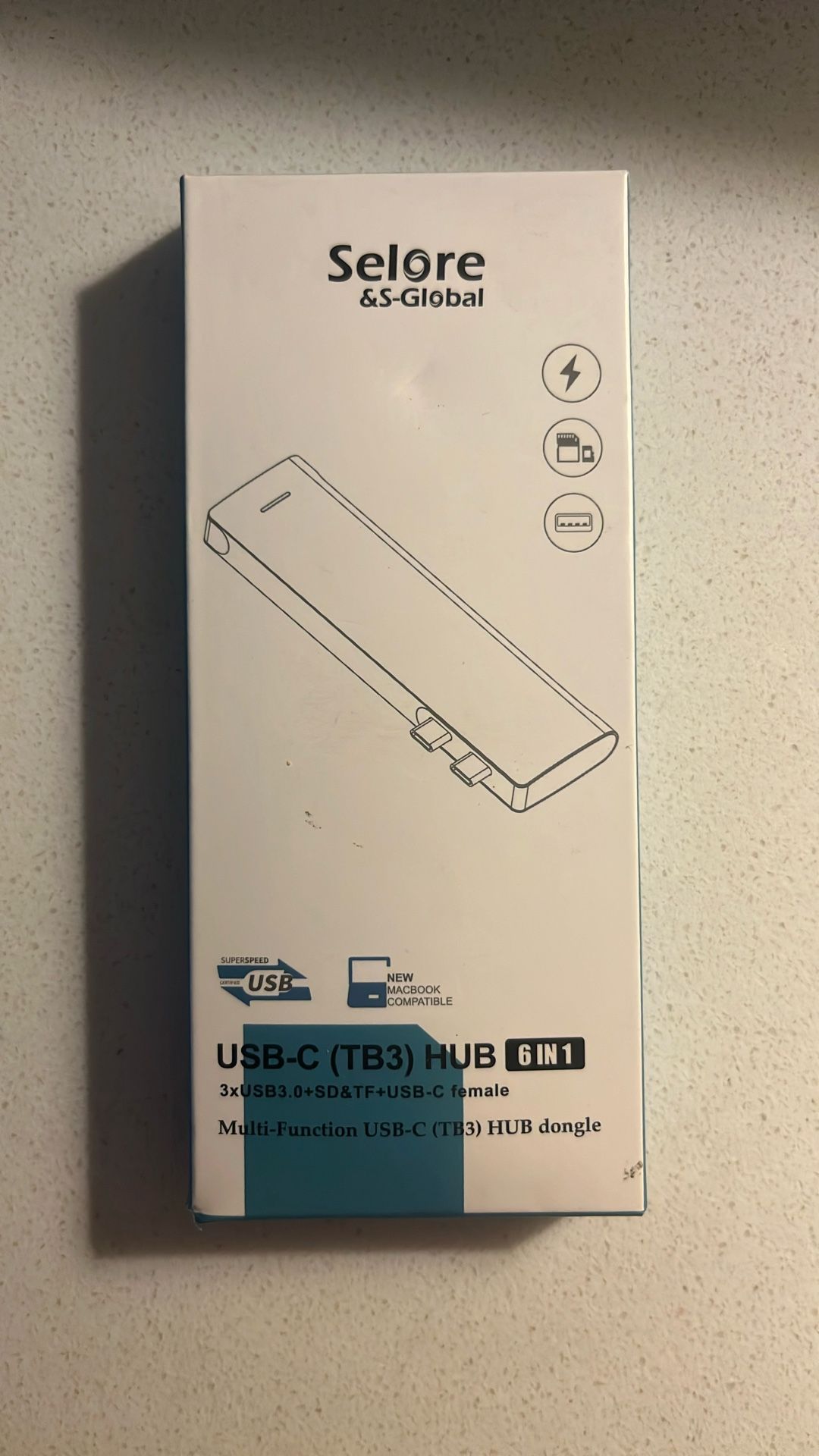 Selore USB-C TB3 HUB 6 in 1