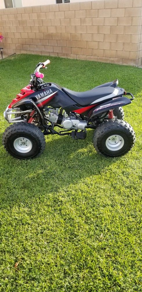 04 Yamaha 80 Raptor Excellent Condition Just Had It Serviced New Spark Plug Air Cleaner Oil Change🤑💰🤑💰🤠🤠