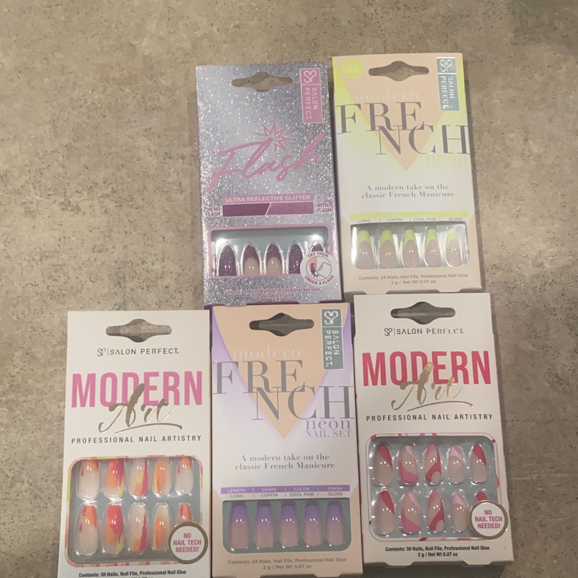 Salon Perfect French and Modern Press-On Nails