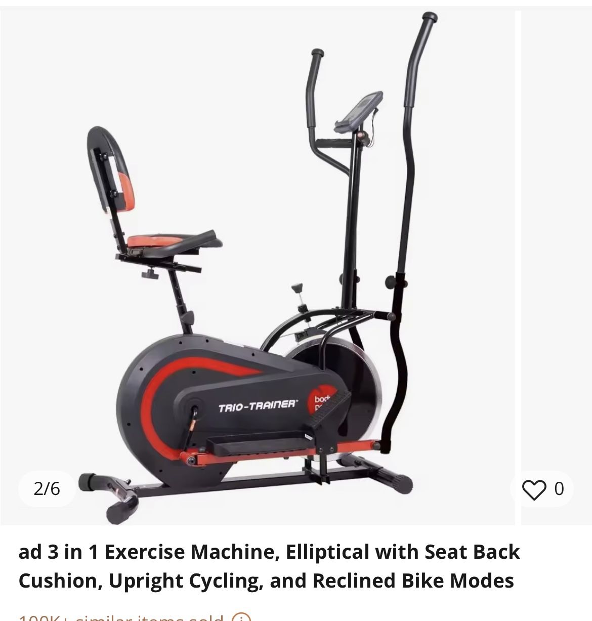 Elliptical Bike 