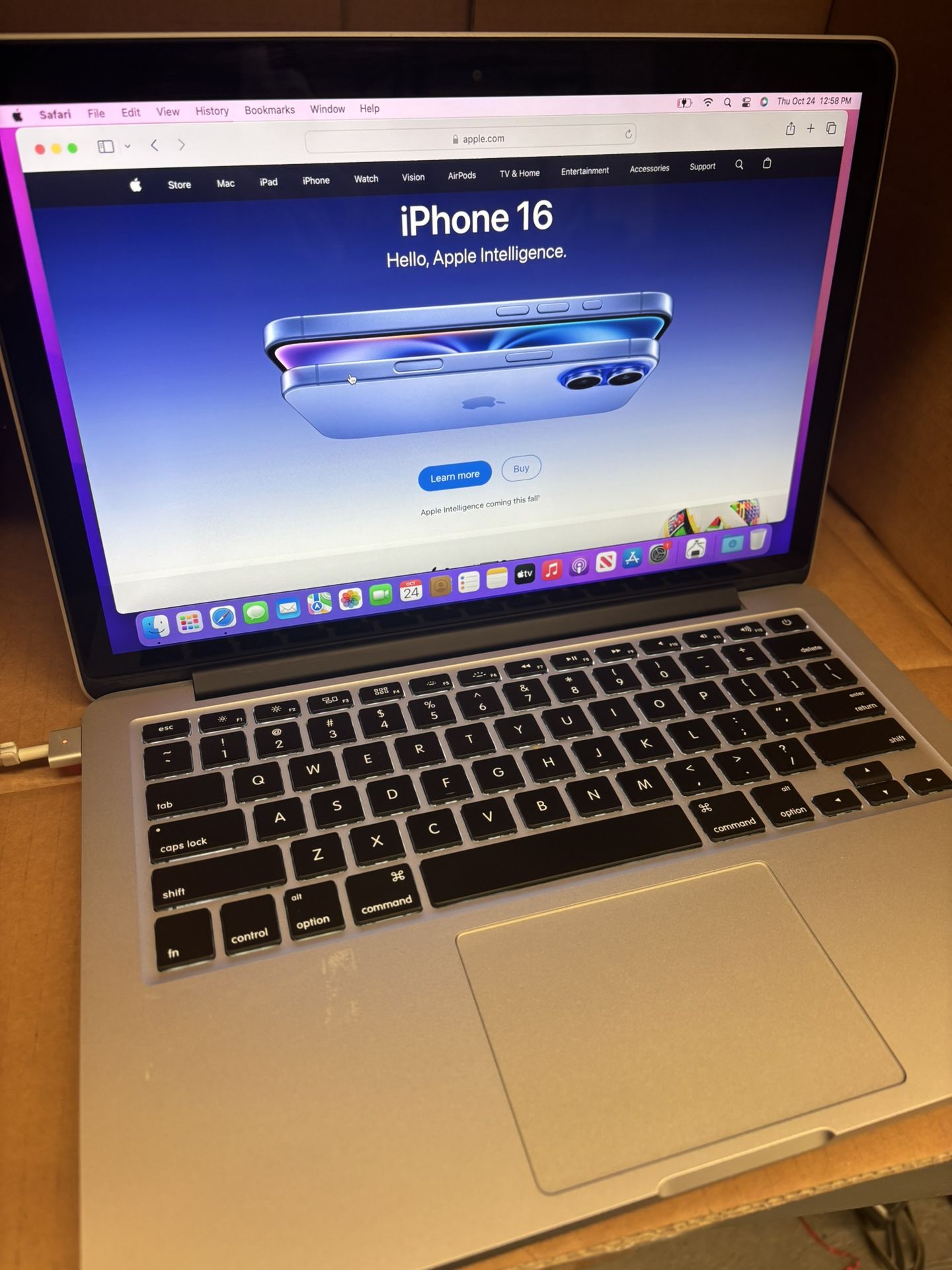 Macbook Pro Intel Core i7 8gb Ram 2015