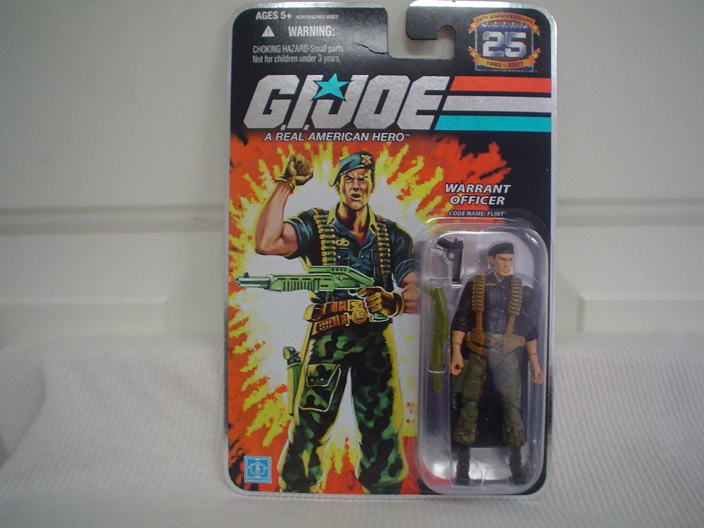 Hasbro GI Joe 25th Anniversary G.I. Joe Flint