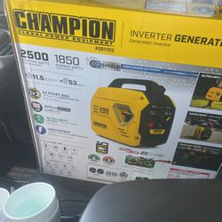 Brand New Champion Inverter Generator 