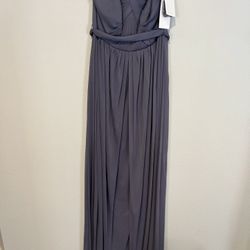 6 Beautiful gray Formal/bridesmaid Dresses