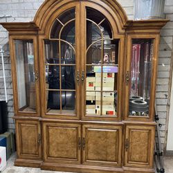 China Hutch Real Wood From Broyhill 