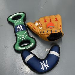 Yankee Dog Toys Baseball 