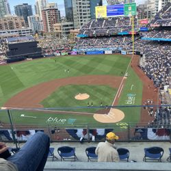 Padres Tickets On The Glass