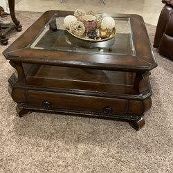 Sturdy Wood Coffee Table