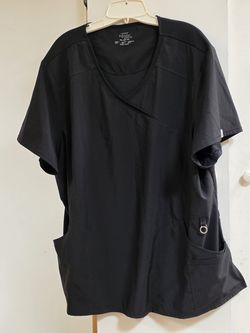 Black Scrub Top