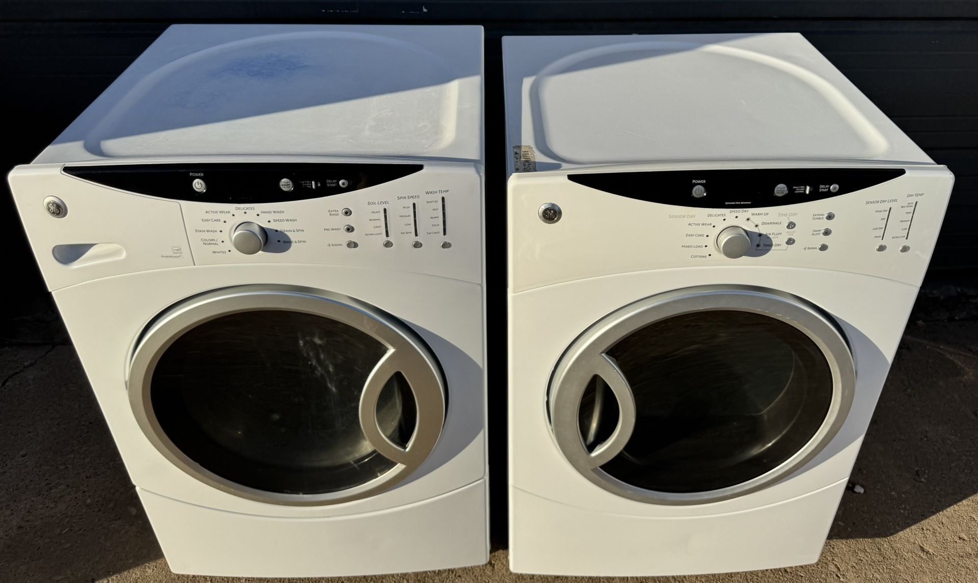 GE XXL Capacity Front Load Washer/XXL Electric Dryer (can deliver)