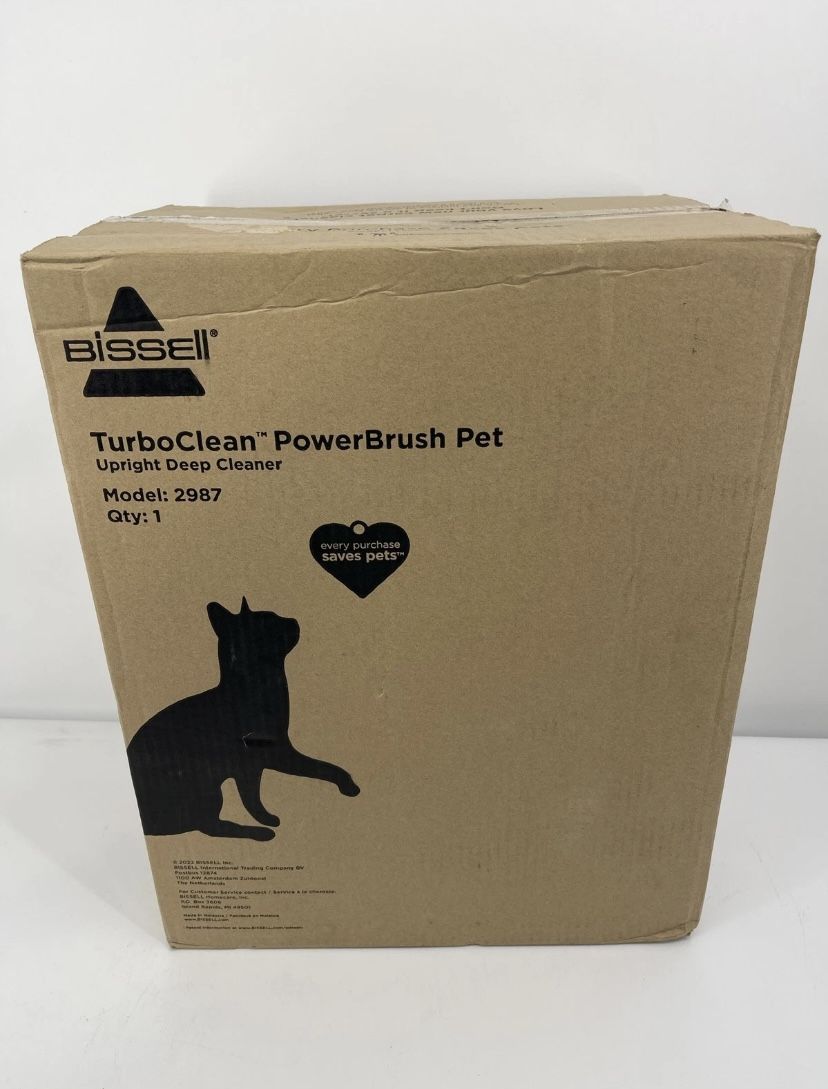 BISSELL 2987 TurboClean Powerbrush Pet Carpet Cleaner