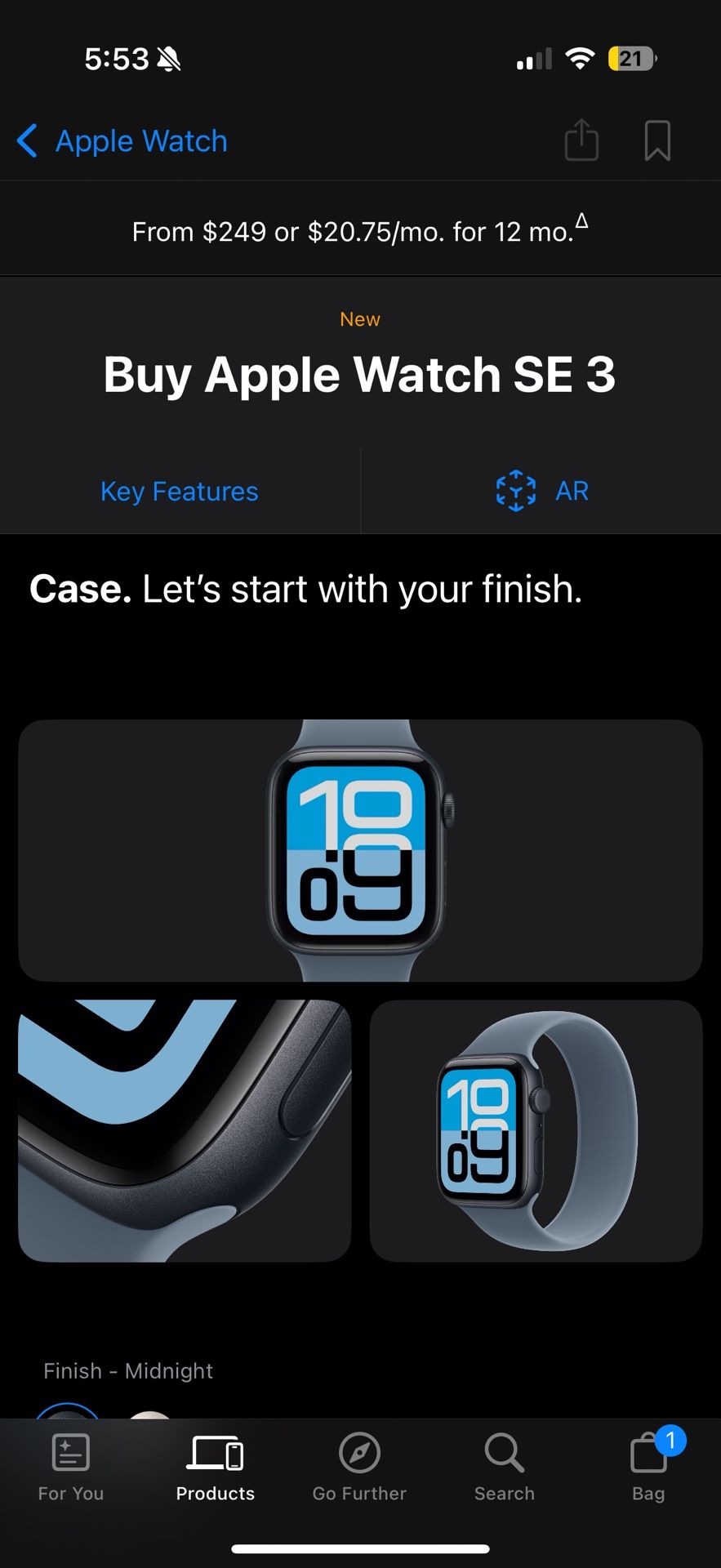 Apple Watch SE 3 (SEALED BOX)