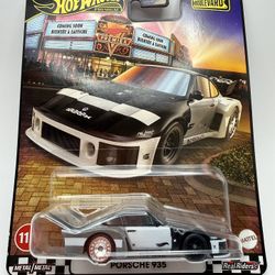 Hot Wheels Boulevard Premium Porsche 935 Gray & Black