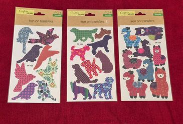 Crafter's Square Iron On Animal Transfers  (Skokie)