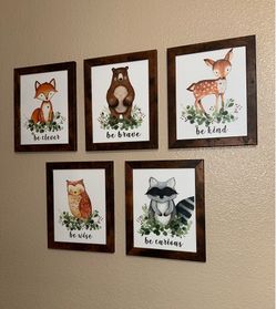 Woodland Animal Decor