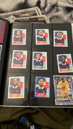 France team lot fifa26 Panini stickers n Donruss cards