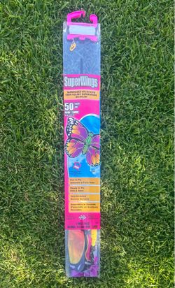 SuperWings Colorful Butterfly 50-inch wide Nylon Kite