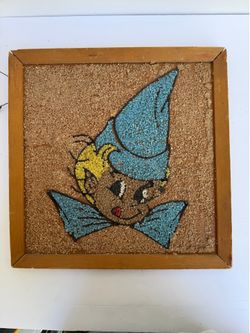 Vintage pixie wall art