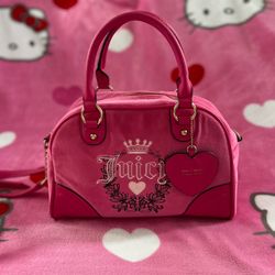 juicy couture bowler bag - used like new
