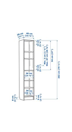 IKEA Billy bookcases