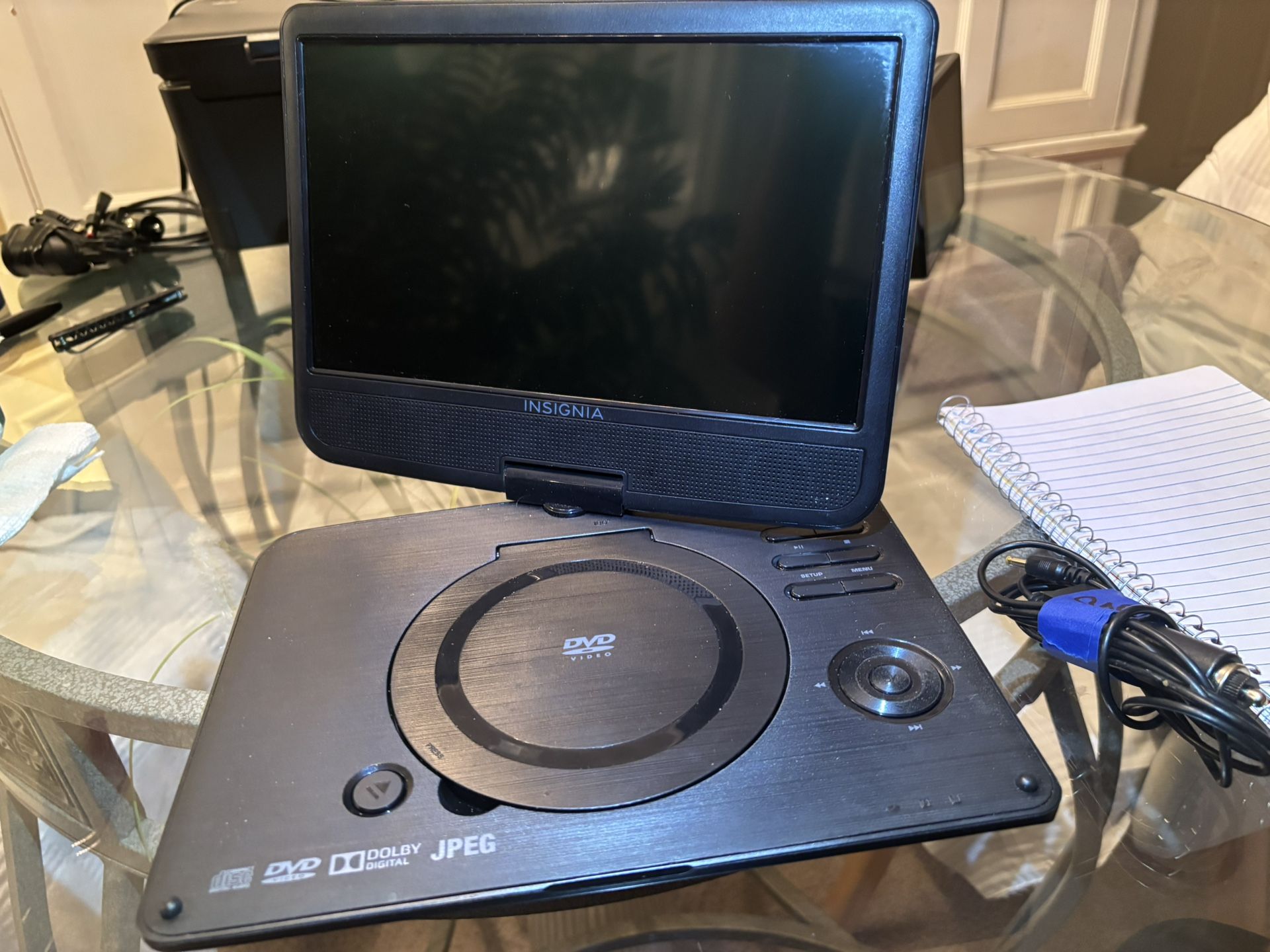 Insignia 10 Inch Portable DVD Player