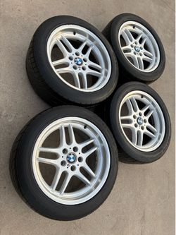 Rims 18 OEM GENUINE PARALLEL STAGGERED 5x120 BMW ORIGINAL