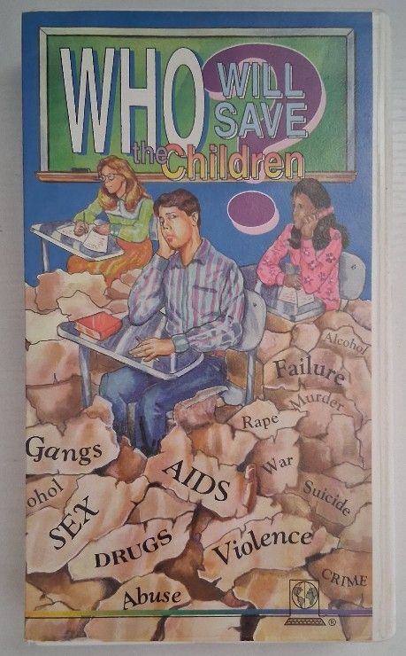 Who Will Save The Children VHS AIDS Drugs Sex Christian Educational Crisis