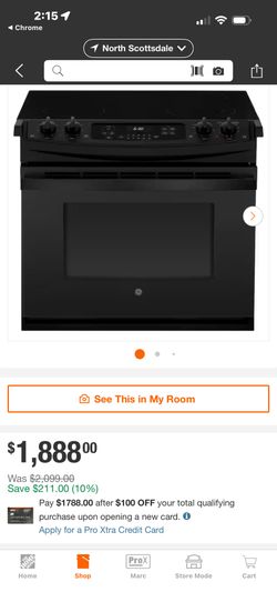 Like New Drop In 30” Oven