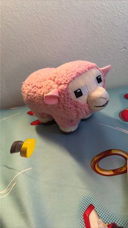 Minecraft pink sheep, plush