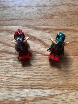 LEGO Legends of Chima Minifigure Lot – Fire CHI Laval & Cragger